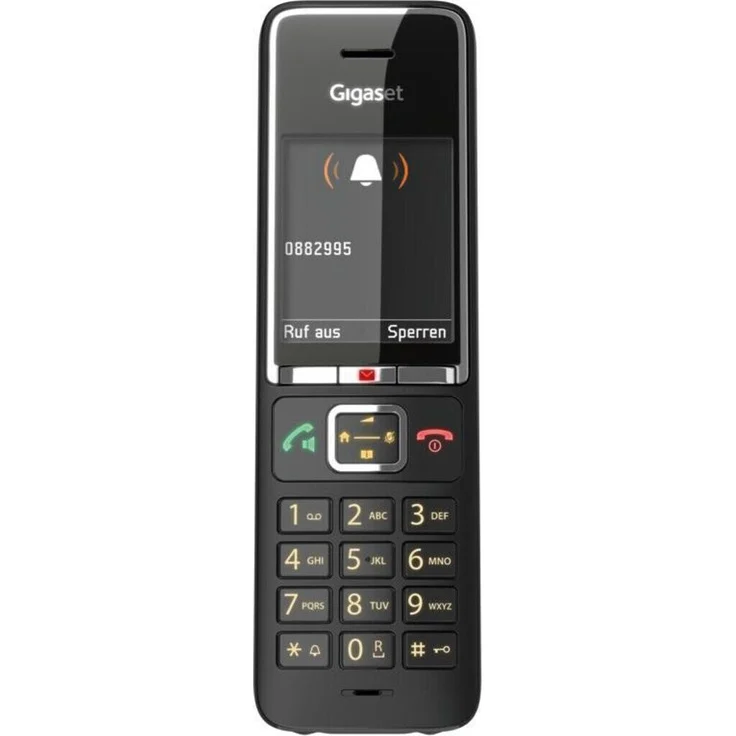 Gigaset COMFORT 550HX Schnurloses Telefon, Mobilteil mit Ladeschale, schwarz – Bild 5