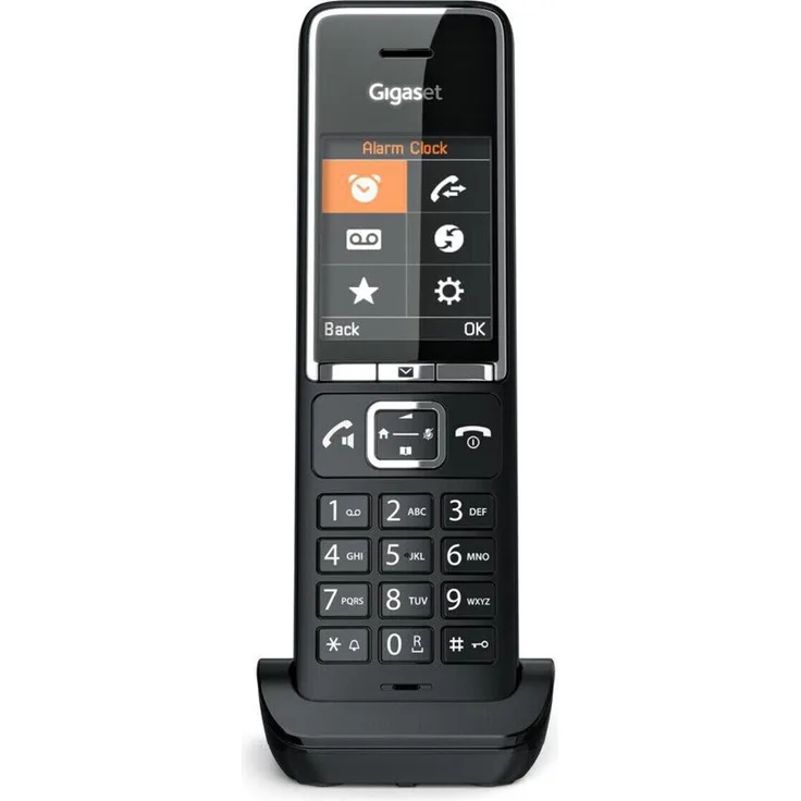 Gigaset COMFORT 550HX Schnurloses Telefon, Mobilteil mit Ladeschale, schwarz