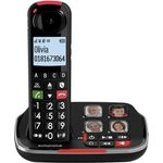 SwissVoice Xtra 2355 Schnurloses Seniorentelefon, Anrufbeantworter, Foto-Tasten, Freisprechen, für Hörgeräte kompatibel