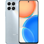 Honor X8 Smartphone 17,02cm (6,7 Zoll), IPS-Display, 128GB interner Speicher, 6GB RAM, Dual-SIM, Android 11, Titanium Silver