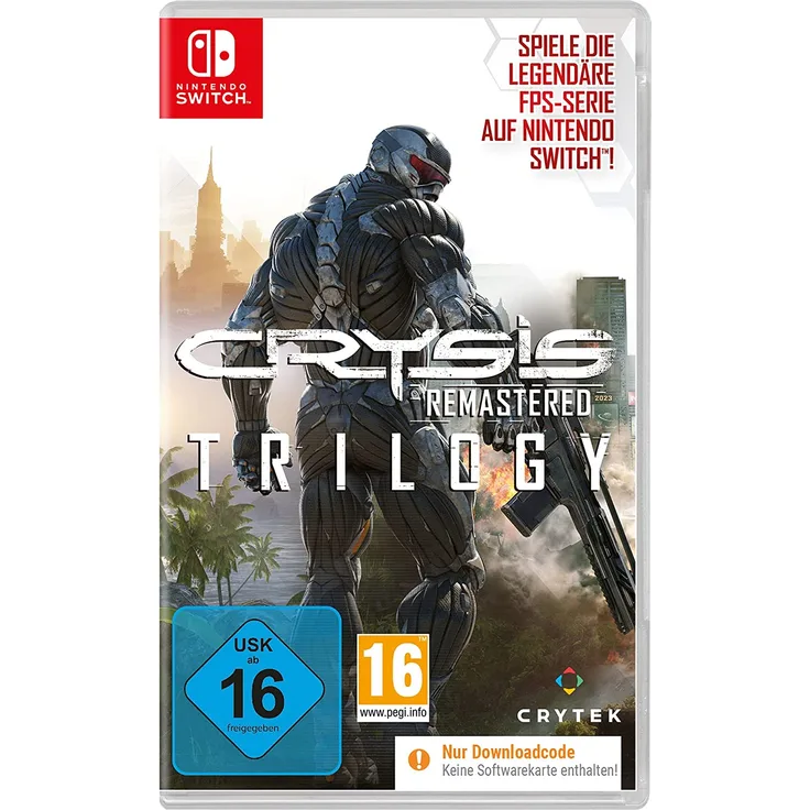 CRYSIS REMASTERED TRILOGY - Code in der Box (Switch)