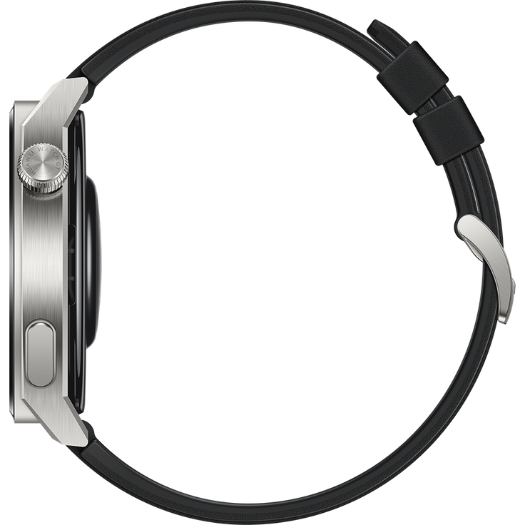 Huawei Watch GT3 Pro Active Smartwatch GPS, Unisex, 46mm, Fluorelastomerarmband, Schwarz – Bild 4