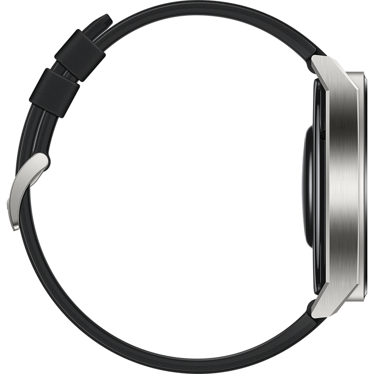Huawei Watch GT3 Pro Active Smartwatch GPS, Unisex, 46mm, Fluorelastomerarmband, Schwarz – Bild 3
