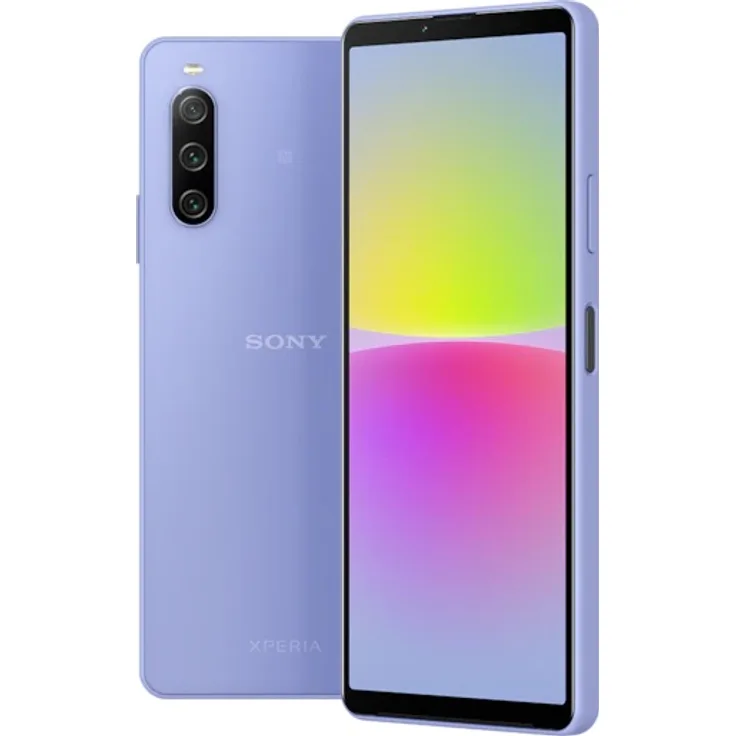 Sony Xperia 10 IV 5G Smartphone 15,24 cm (6 Zoll) OLED-Display, 128GB interner Speicher, 6GB RAM, Lavendel
