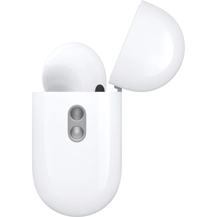 Apple AirPods Pro 2. Generation (2022) mit MagSafe Ladecase, True Wireless In-Ear-Kopfhörer, Noise Cancelling, Weiß – Bild 4