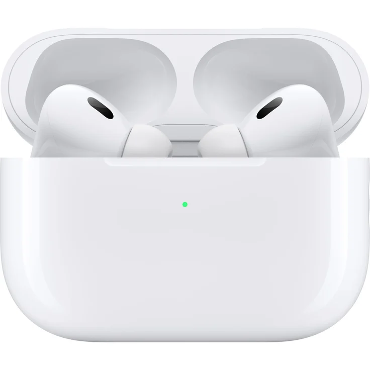 Apple AirPods Pro 2. Generation (2022) mit MagSafe Ladecase, True Wireless In-Ear-Kopfhörer, Noise Cancelling, Weiß – Bild 3