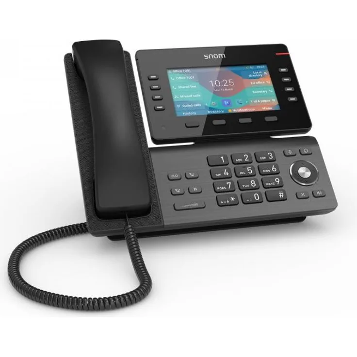 Snom D862 Telefon schwarz ohne Netzteil (00004535)