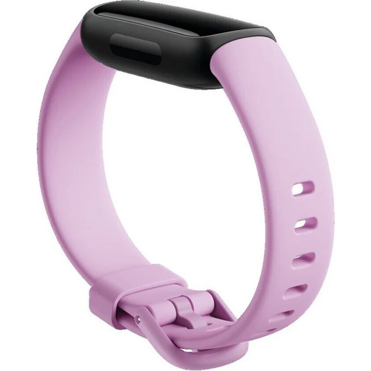 Fitbit Inspire 3 Fitness-Tracker Unisex, Einheitsgröße, Silikonarmband, Fliedertraum/Schwarz – Bild 4