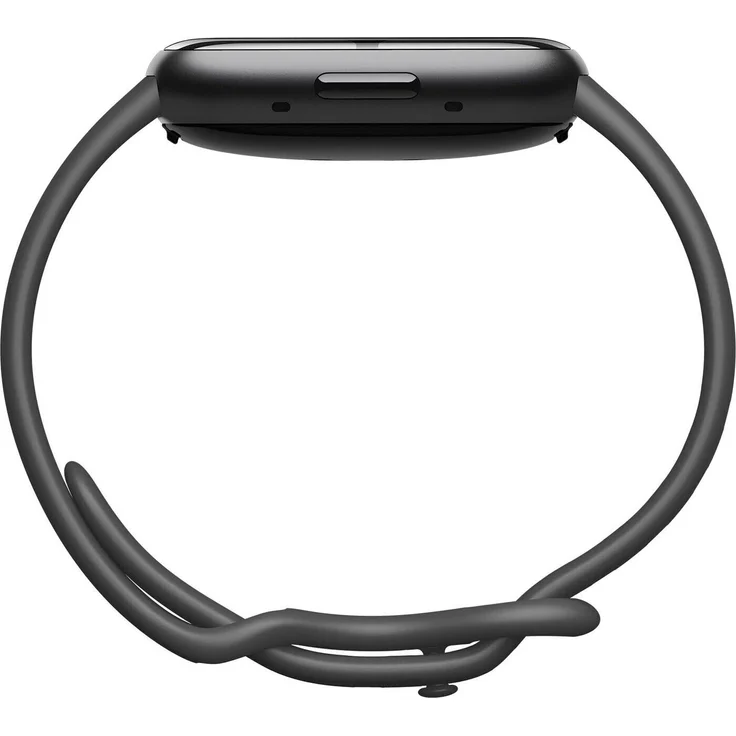 Fitbit Sense 2 Smartwatch GPS, Unisex, 40,5mm, Silikonarmband in Nachtgrau, Aluminiumgehäuse in Graphit – Bild 3