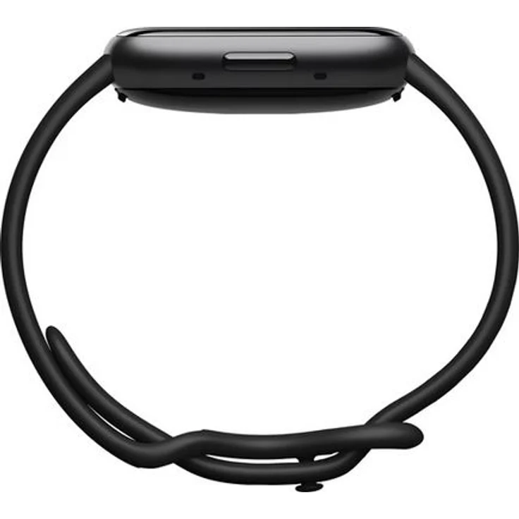 Fitbit Versa 4 Smartwatch GPS, Unisex, 40,5mm, Silikonarmband in Schwarz, Aluminiumgehäuse in Graphit – Bild 3
