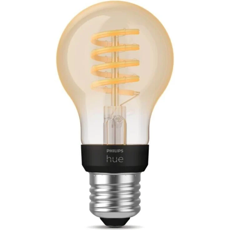 Philips Lighting Hue LED-Leuchtmittel Hue White Ambiance E27 Einzelpack Filament 550lm E27 7W – Bild 2