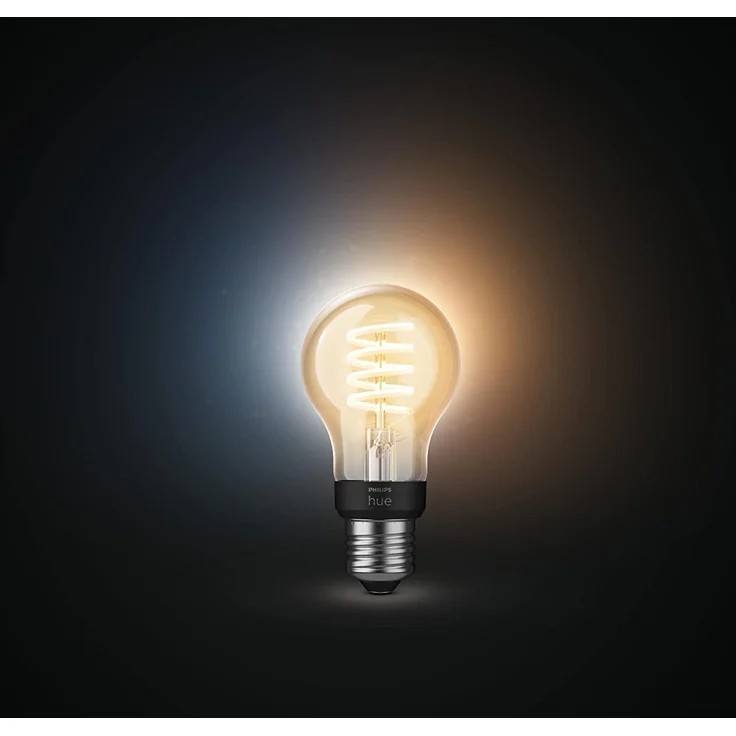 Philips Lighting Hue LED-Leuchtmittel Hue White Ambiance E27 Einzelpack Filament 550lm E27 7W – Bild 4