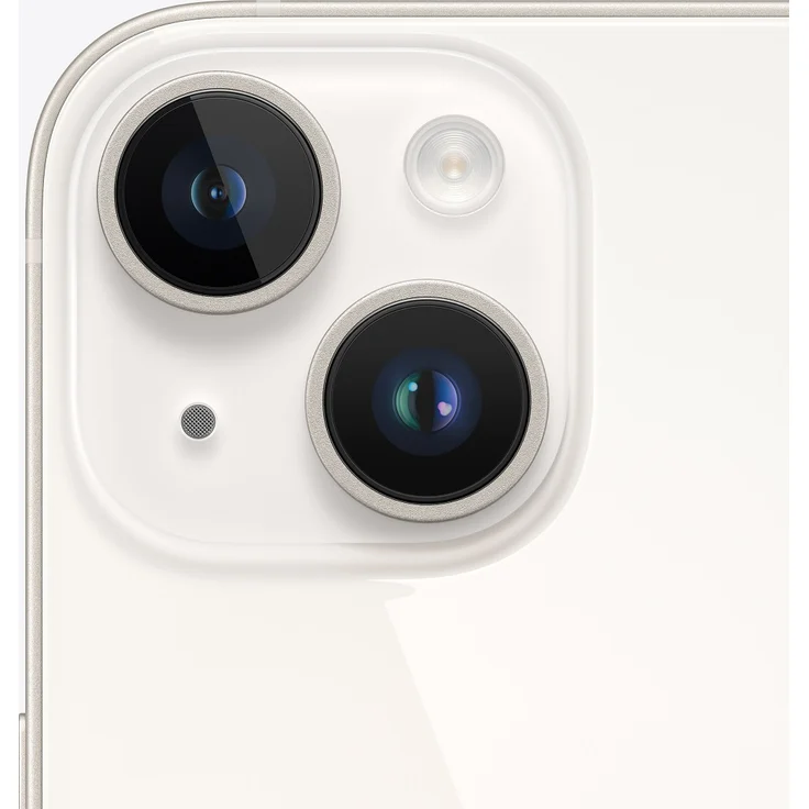 Apple iPhone 14 5G Smartphone 15,494cm (6,1 Zoll) OLED-Display, 256GB interner Speicher, 6GB RAM, iOS 16, Starlight (MPW43ZD/A) – Bild 3