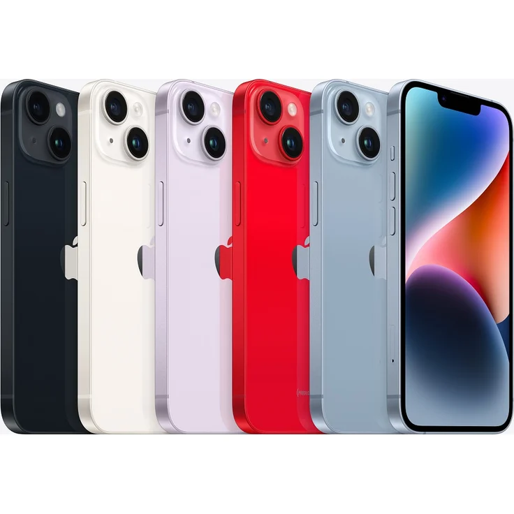 Apple iPhone 14 5G Smartphone 15,494cm (6,1 Zoll) OLED-Display, 128GB interner Speicher, 6GB RAM, iOS 16, Midnight (MPUF3ZD/A) – Bild 5