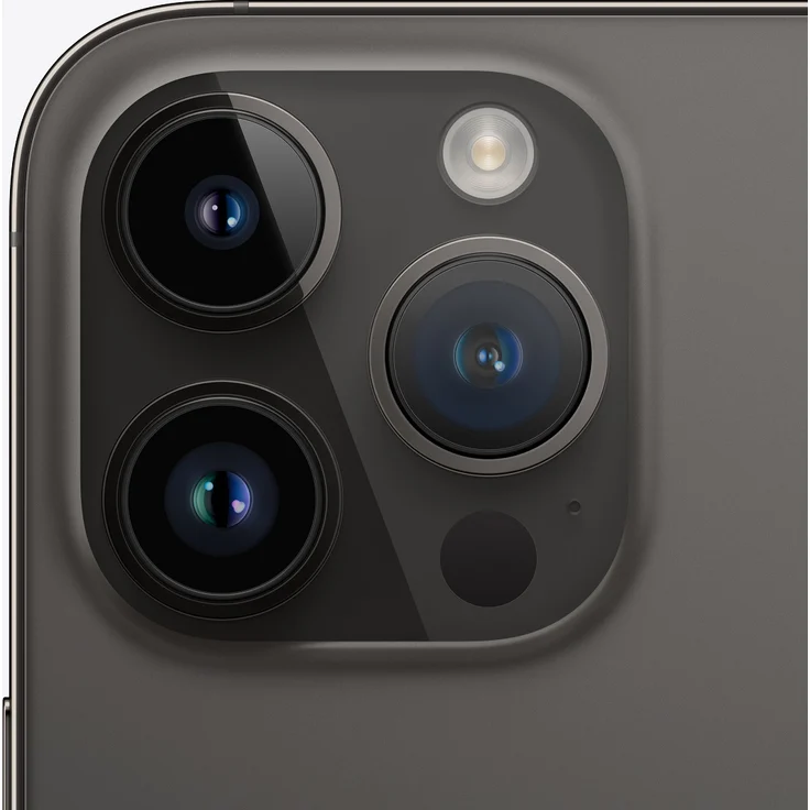 Apple iPhone 14 Pro Max 5G Smartphone 17,018cm (6,7 Zoll) OLED-Display, 512GB interner Speicher, 6GB RAM, iOS 16, Space Black (MQAF3ZD/A) – Bild 3