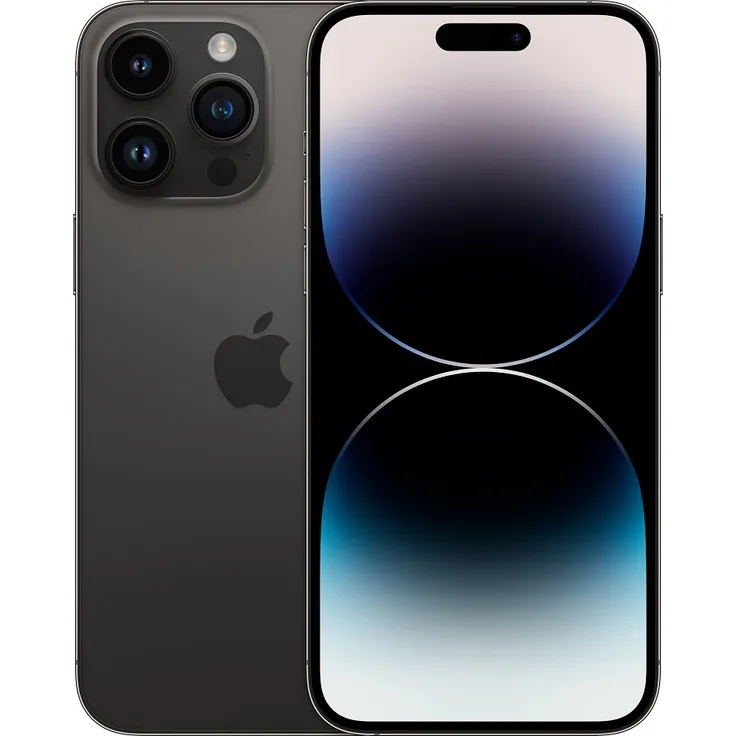 Apple iPhone 14 Pro Max 5G Smartphone 17,018cm (6,7 Zoll) OLED-Display, 512GB interner Speicher, 6GB RAM, iOS 16, Space Black (MQAF3ZD/A)