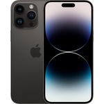 Apple iPhone 14 Pro Max 5G Smartphone 17,018cm (6,7 Zoll) OLED-Display, 128GB interner Speicher, 6GB RAM, iOS 16, Space Black (MQ9P3ZD/A)