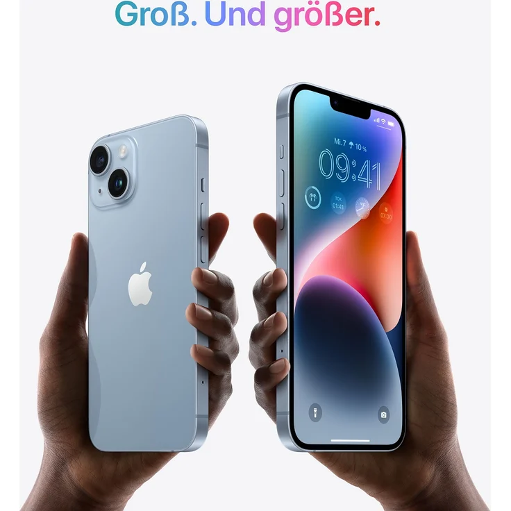 Apple iPhone 14 Plus 5G Smartphone 17,018cm (6,7 Zoll) OLED-Display, 128GB interner Speicher, 6GB RAM, iOS 16, Midnight (MQ4X3ZD/A) – Bild 6