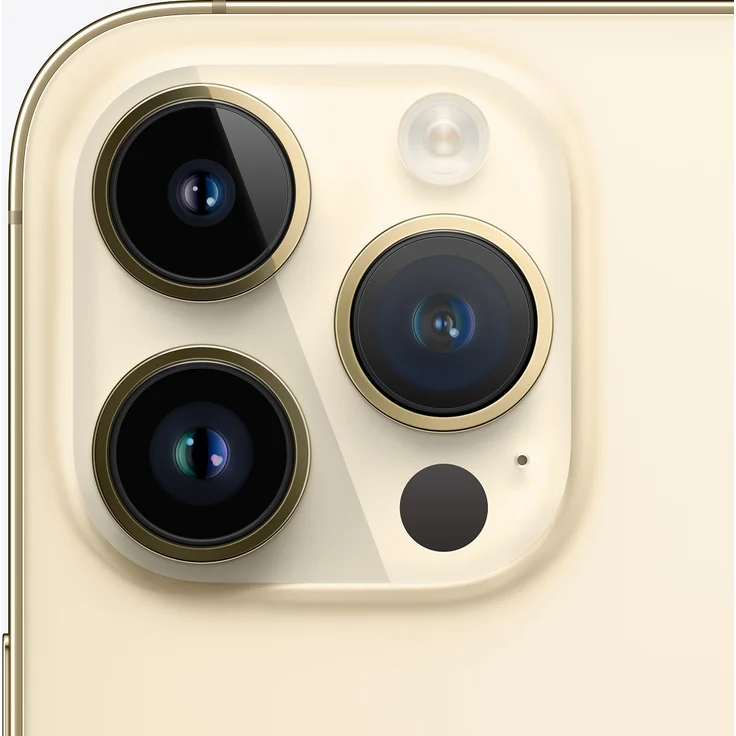 Apple iPhone 14 Pro 5G Smartphone 15,494cm (6,1 Zoll) OLED-Display, 256GB interner Speicher, 6GB RAM, iOS 16, Gold (MQ183ZD/A) – Bild 3