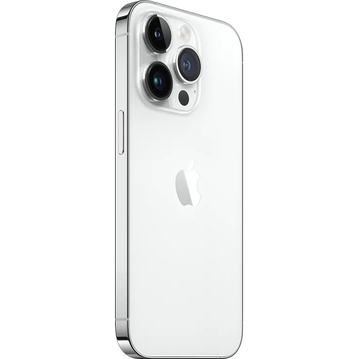 Apple iPhone 14 Pro 5G Smartphone 15,494cm (6,1 Zoll) OLED-Display, 256GB interner Speicher, 6GB RAM, iOS 16, Silver (MQ103ZD/A) – Bild 2
