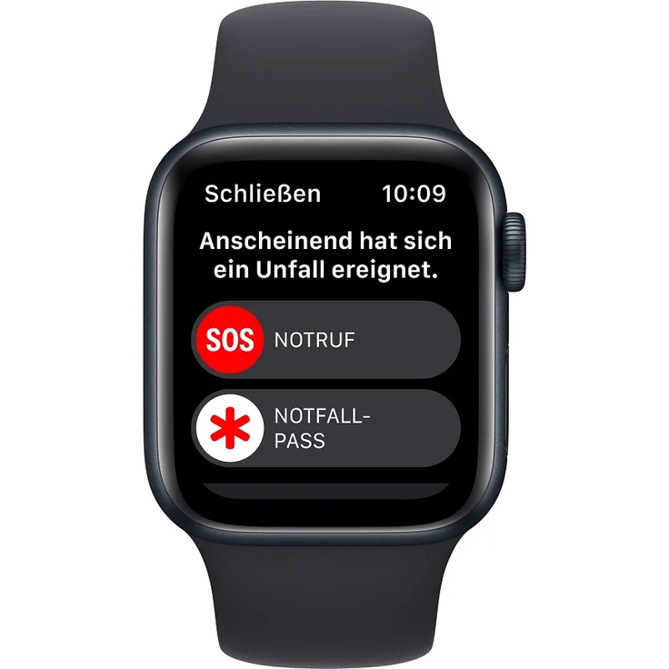Apple Watch SE GPS + Cellular (2. Generation), 40mm, Aluminiumgehäuse Mitternacht, Sportarmband Mitternacht – Bild 7