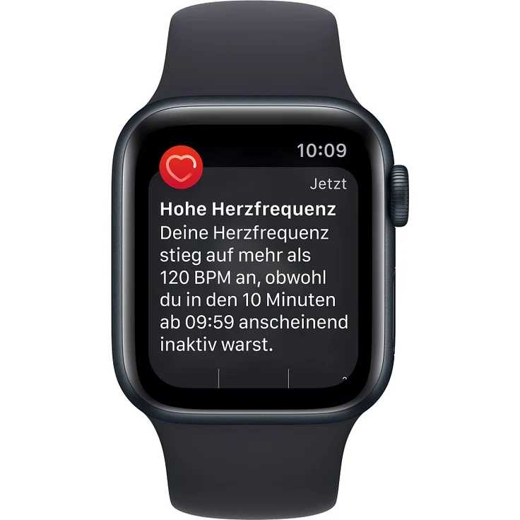 Apple Watch SE GPS + Cellular (2. Generation), 40mm, Aluminiumgehäuse Mitternacht, Sportarmband Mitternacht – Bild 6