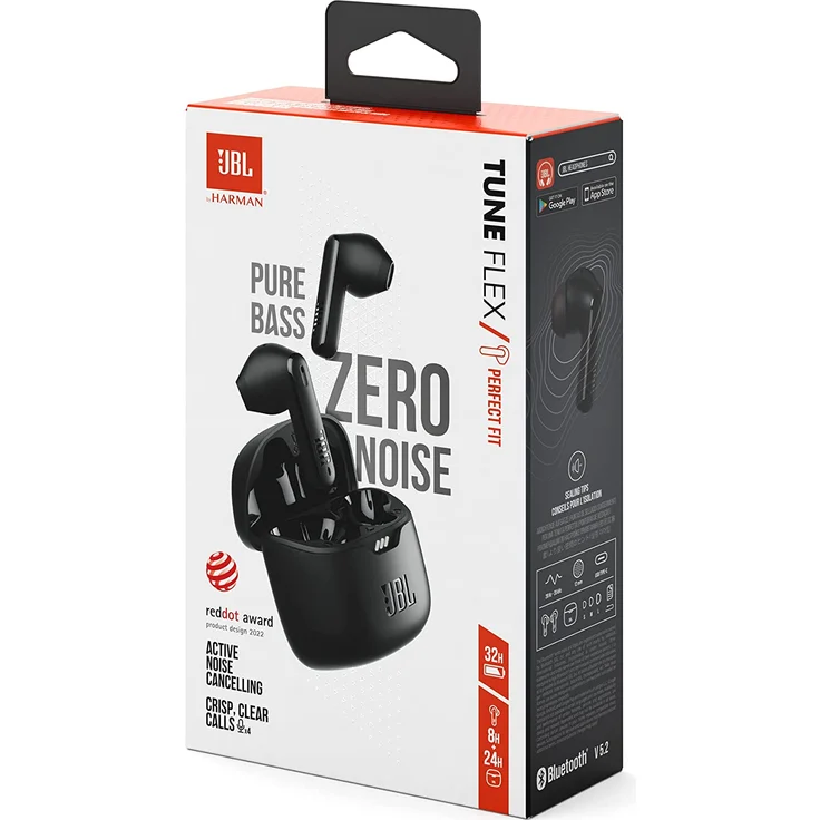 JBL Tune Flex TWS In-Ear-Kopfhörer mit Bluetooth, ANC, schwarz – Bild 5