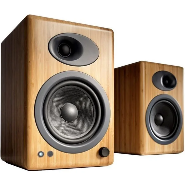Audioengine A5+ Aktivlaustprecher Bambus