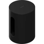 Sonos Sub mini (2022) - WLAN Subwoofer für dynamische & tiefe Bässe, geeigne für Sonos Soundbars, schwarz