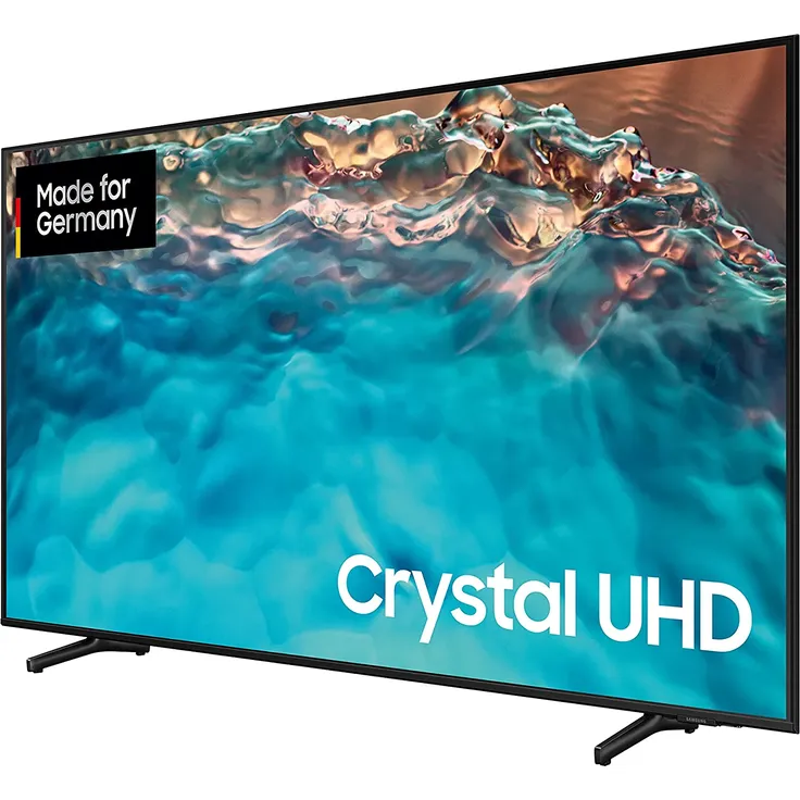 Samsung GU50BU8079U 125 cm (50 Zoll) Crystal UHD 4K Smart TV (Ultra HD, HDR, Edge LED) HD-Triple-Tuner (Sat, Antenne, Kabel) Modelljahr 2022 Energieklasse G (DE-Modell) – Bild 2