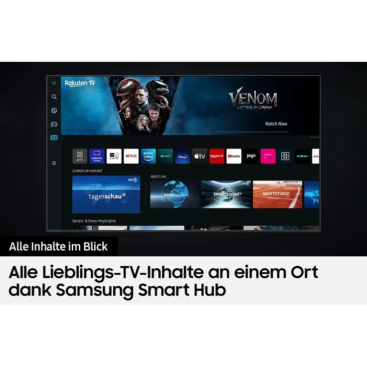 Samsung GU50BU8079U 125 cm (50 Zoll) Crystal UHD 4K Smart TV (Ultra HD, HDR, Edge LED) HD-Triple-Tuner (Sat, Antenne, Kabel) Modelljahr 2022 Energieklasse G (DE-Modell) – Bild 7