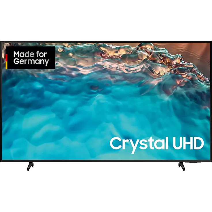 Samsung GU50BU8079U 125 cm (50 Zoll) Crystal UHD 4K Smart TV (Ultra HD, HDR, Edge LED) HD-Triple-Tuner (Sat, Antenne, Kabel) Modelljahr 2022 Energieklasse G (DE-Modell) – Bild 1