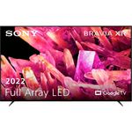 Sony XR-55X90K 139 cm (55 Zoll) LED Smart TV (Ultra HD, HDR, Direct LED) Twin-HD-Triple-Tuner (Sat, Antenne, Kabel) Modelljahr 2022 Energieklasse G (DE-Modell)