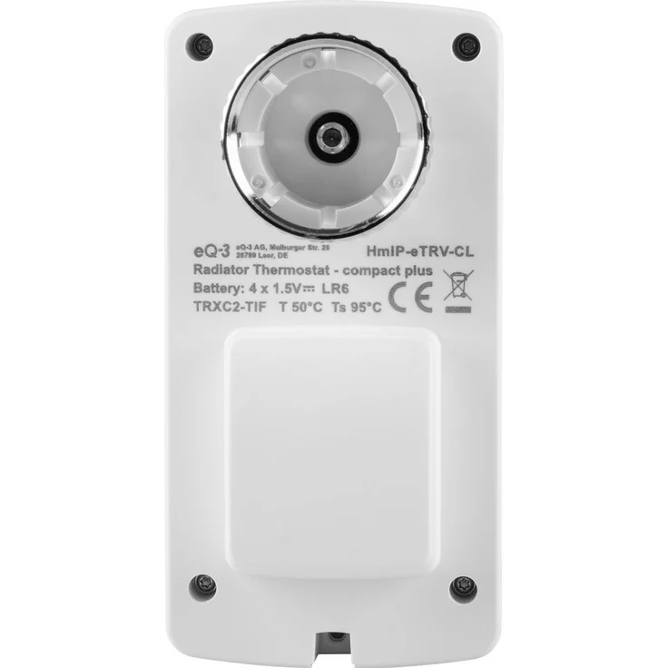 Homematic IP HmIP-eTRV-CL Smart Home Heizkörperthermostat Kompakt plus, weiß (157681A0) – Bild 6