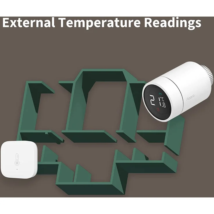 Aqara Smartes Heizkörperthermostat E1, benötigt Aqara ZigBee 3.0 Hub, Heizkörperventil mit Sprachsteuerung, Geofencing-Unterstützung, kompatibel mit Apple HomeKit, Amazon Alexa, Google Assistant und IFTTT (SRTS-A01) – Bild 14