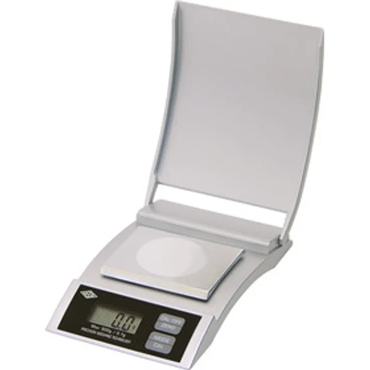 Wedo Elektronische Präzisionstaschenwaage Precision 500 silber