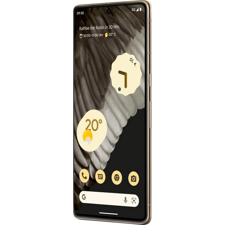 Google Pixel 7 Pro 5G Smartphone 17,043cm (6,71 Zoll) AMOLED-Display, 128GB interner Speicher, 12GB RAM, Dual-SIM, Android 13, Hazel – Bild 3