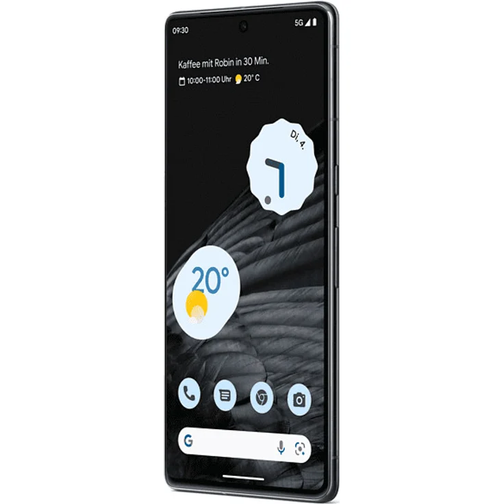 Google Pixel 7 Pro 5G Smartphone 17,043cm (6,71 Zoll) AMOLED-Display, 128GB interner Speicher, 12GB RAM, Dual-SIM, Android 13, Obsidian – Bild 4