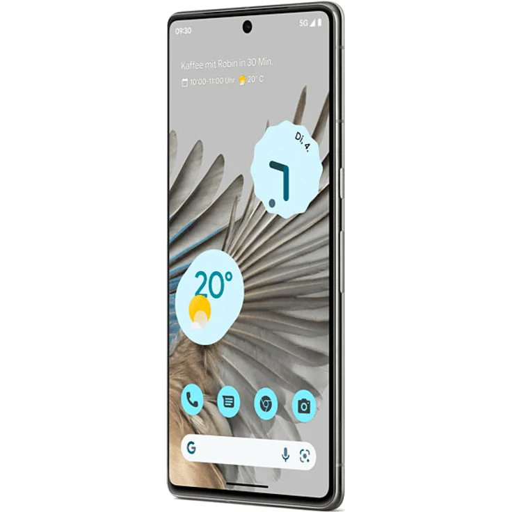 Google Pixel 7 Pro 5G Smartphone 17,043cm (6,71 Zoll) AMOLED-Display, 256GB interner Speicher, 12GB RAM, Dual-SIM, Android 13, Snow – Bild 4