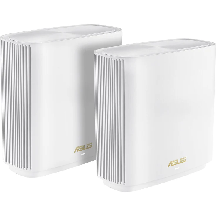 Asus ZenWiFi XT9 AX7800 WLAN-Mesh 2er Set, Weiß – Bild 1