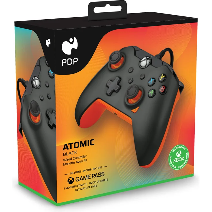 PDP Controller kabelgebunden Atomic Black (Xbox Series X/S, Xbox One) (049-012-GO) – Bild 5