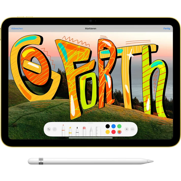 Apple iPad 10,9" (2022) 10. Gen. Quad-HD Auflöung, WiFi-Tablet, Apple A14 Bionic Chip, 64 GB Speicher, iPadOS, Blau (MPQ13FD/A) – Bild 4