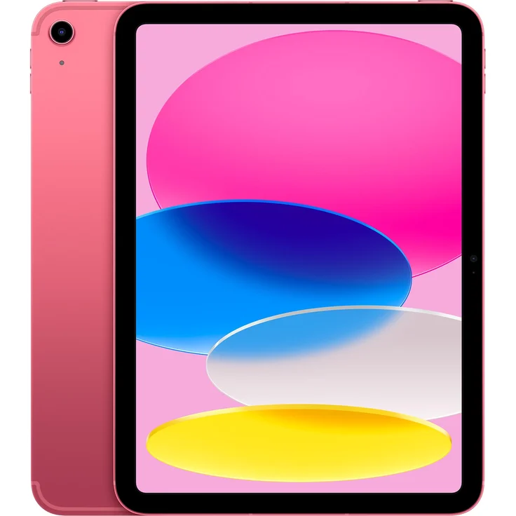 Apple iPad 10,9" (2022) 10. Gen. Quad-HD Auflöung, WiFi + Cellular-Tablet, Apple A14 Bionic Chip, 256 GB Speicher, iPadOS, Pink (MQ6W3FD/A) – Bild 1
