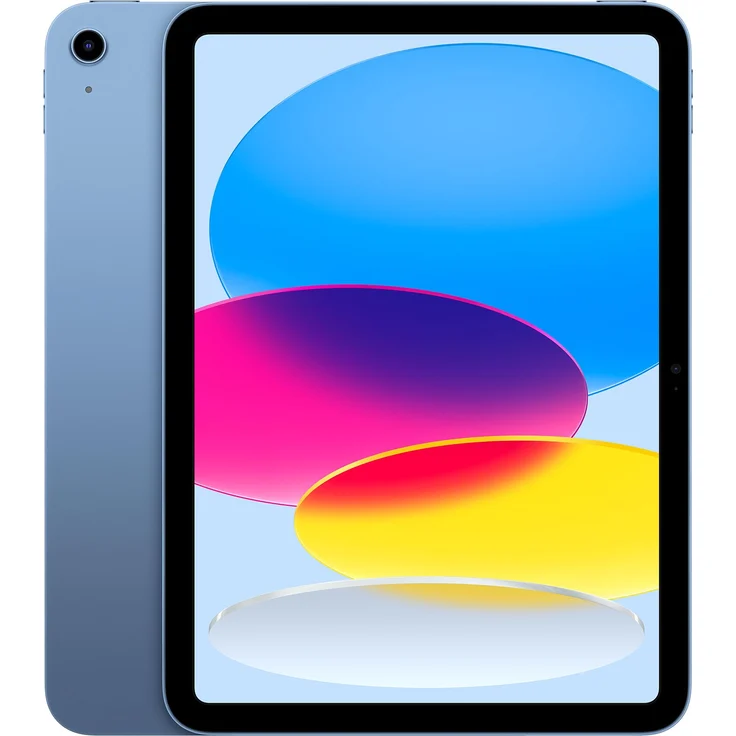 Apple iPad 10,9" (2022) 10. Gen. Quad-HD Auflöung, WiFi-Tablet, Apple A14 Bionic Chip, 64 GB Speicher, iPadOS, Blau (MPQ13FD/A) – Bild 1