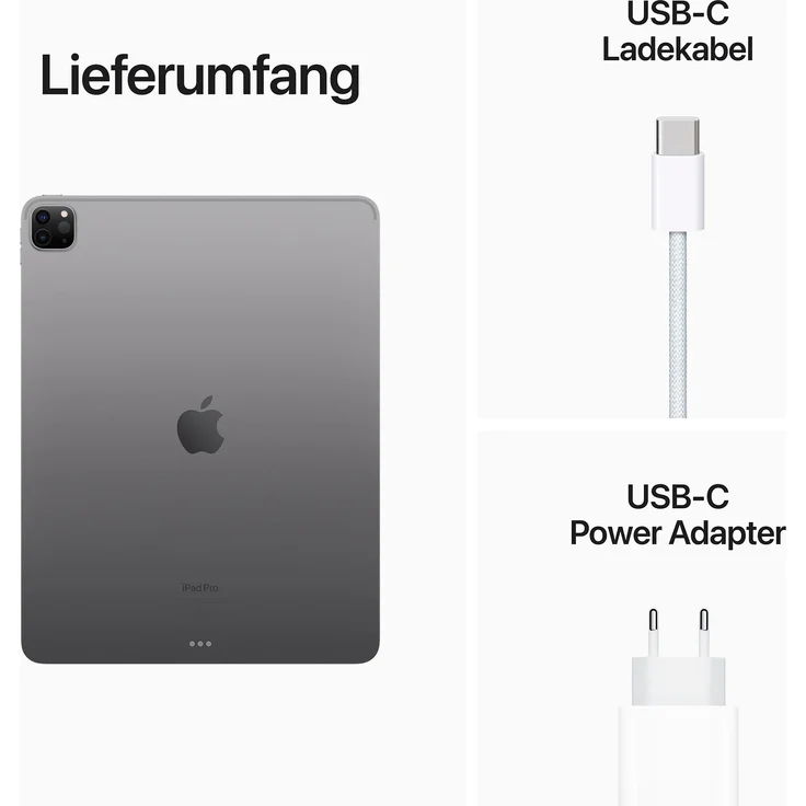 Apple iPad Pro (2022) Quad-HD Auflösung 11 Zoll, WiFi-Tablet, Apple M2 Chip, 256 GB Speicher, iPadOS, Space Grey (MNXF3FD/A) – Bild 9