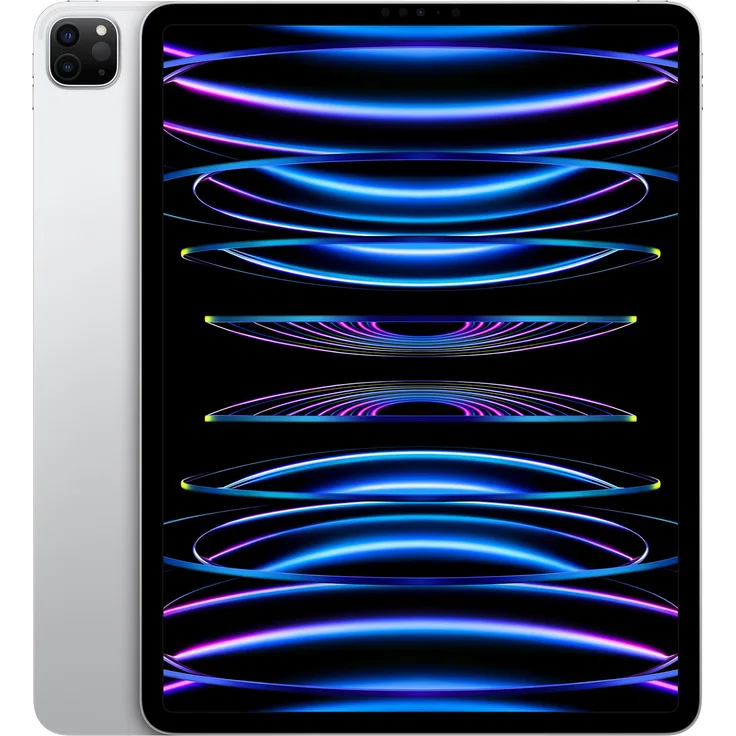 Apple iPad Pro (2022) Quad-HD Auflösung 11 Zoll, WiFi-Tablet, Apple M2 Chip, 128 GB Speicher, iPadOS, Silber (MNXE3FD/A)