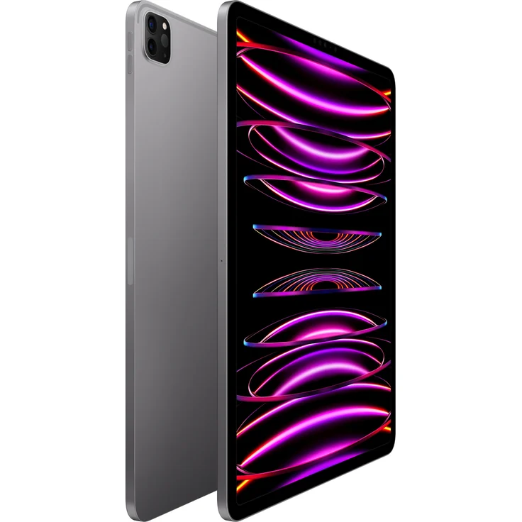 Apple iPad Pro (2022) Quad-HD Auflösung 12,9 Zoll, WiFi + Cellular-Tablet, Apple M2 Chip, 128 GB Speicher, iPadOS, Space Grey (MP1X3FD/A) – Bild 2