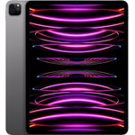 Apple iPad Pro (2022) Quad-HD Auflösung 12,9 Zoll, WiFi + Cellular-Tablet, Apple M2 Chip, 256 GB Speicher, iPadOS, Space Grey (MP203FD/A)