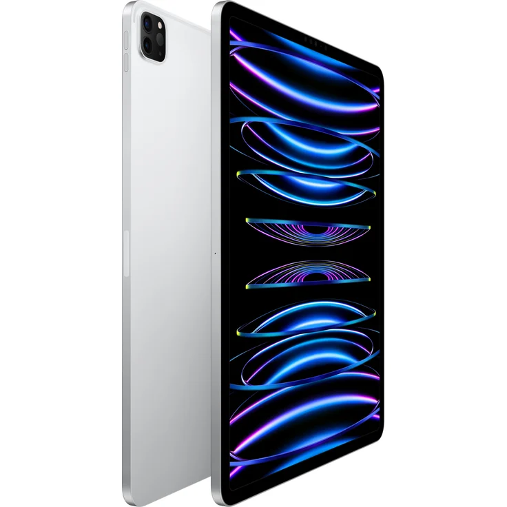 Apple iPad Pro (2022) Quad-HD Auflösung 12,9 Zoll, WiFi-Tablet, Apple M2 Chip, 128 GB Speicher, iPadOS, Silber (MNXQ3FD/A) – Bild 2