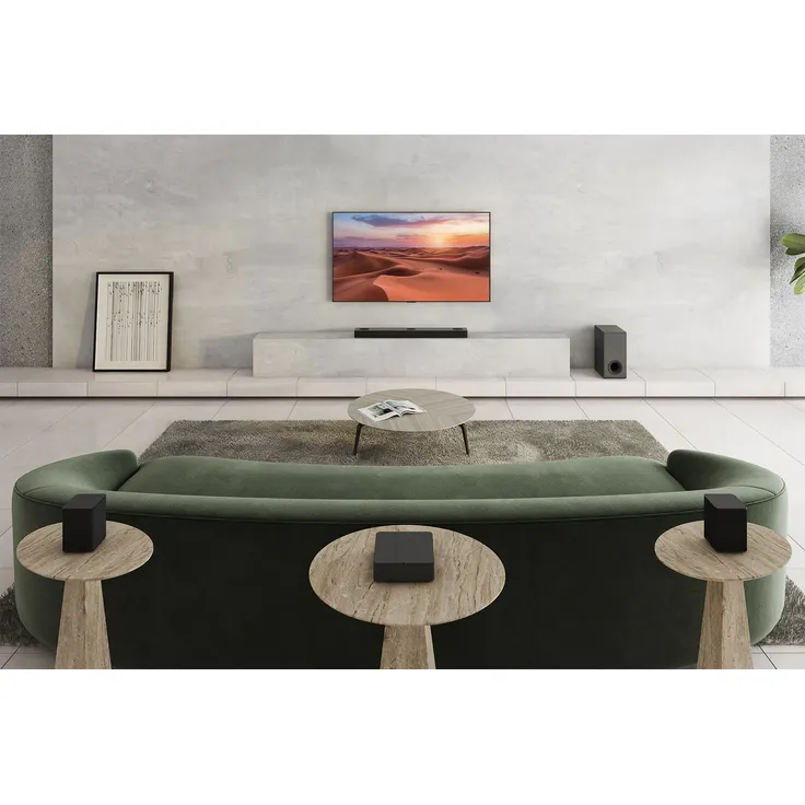 LG DS80QR 5.1.3 Soundbar mit Subwoofer, 620 W, schwarz – Bild 10